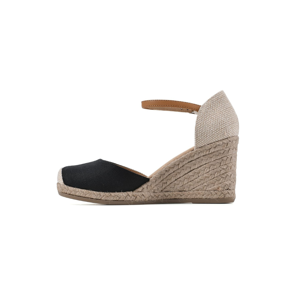 Sandali donna espadrillas zeppa estive eleganti