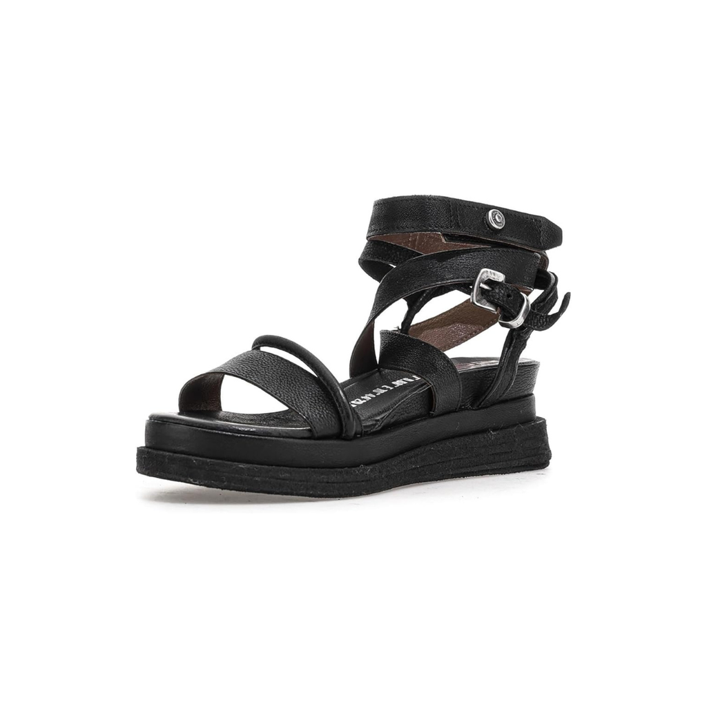Sandali donna pelle eleganti nero raffinato
