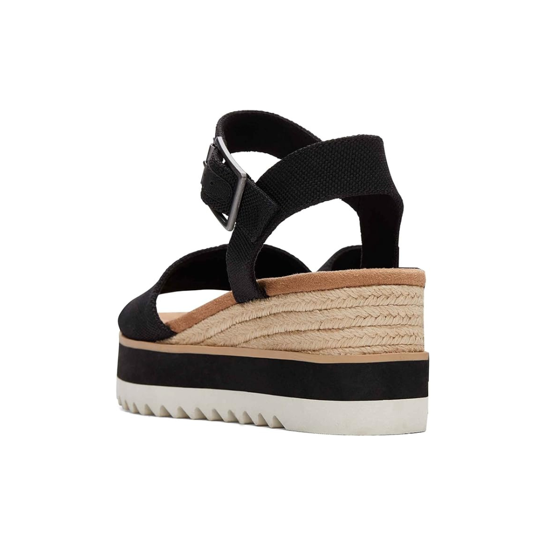 Sandali zeppa donna pelle comfort regolabile