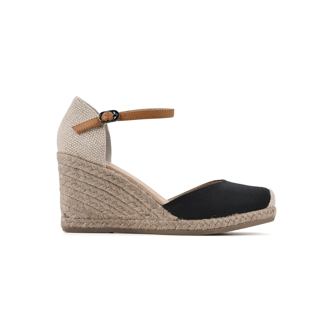 Sandali donna espadrillas zeppa estive eleganti